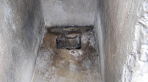 Toilet in village