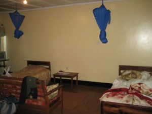 Our room in Chipata